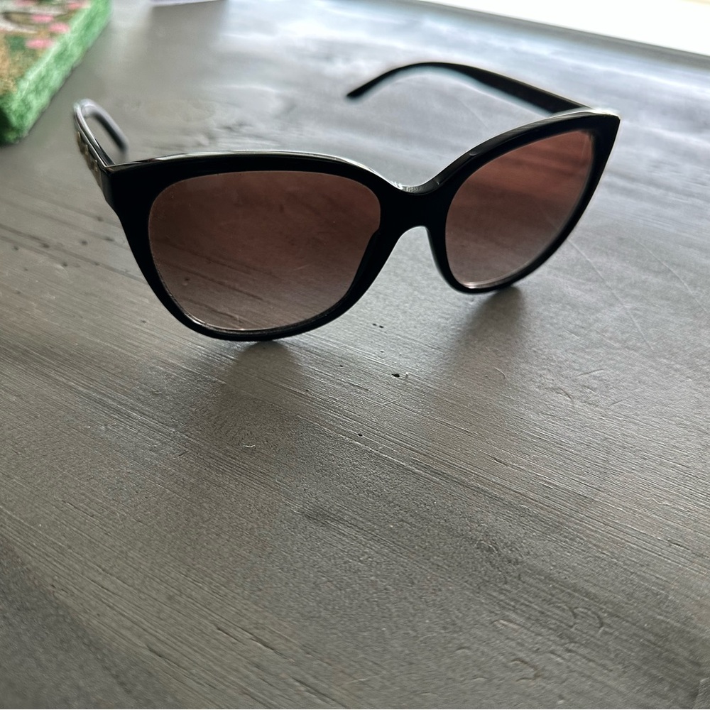 Versace Black Cat-Eye Sunglasses
